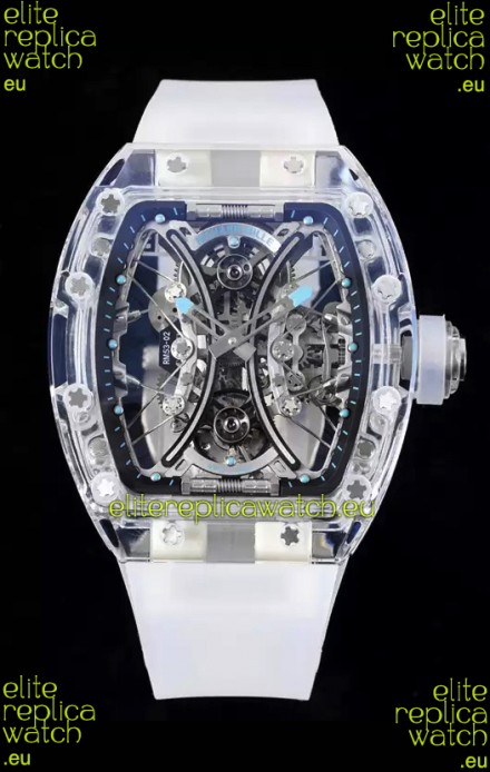 Richard Mille RM53-01 Pablo Mac Donough Sapphire Casing with Original Tourbillon Movement