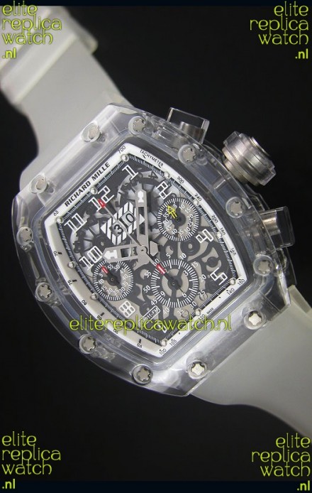 Richard Mille RM056-1 Tourbillon Felipe Massa Chronograh White Bezel Watch