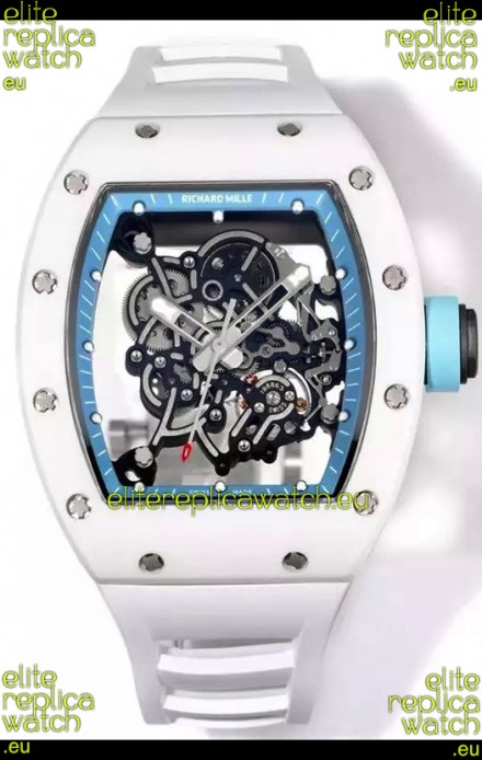 Richard Mille Super Clone RM055 Ceramic Casing with Genuine Tourbillon Watch 