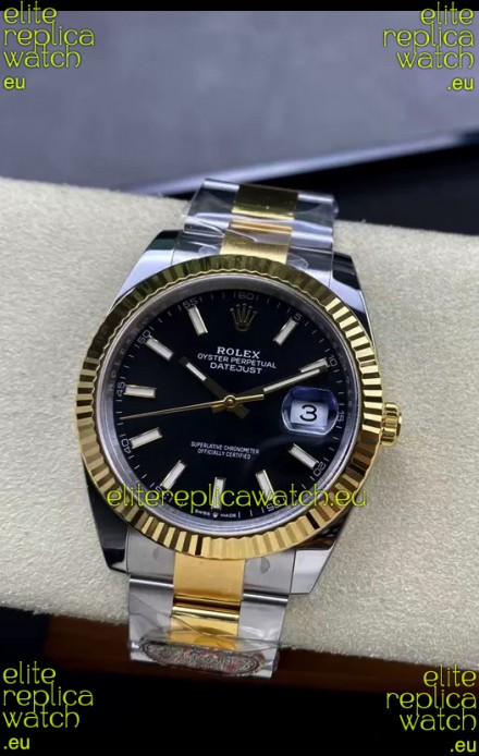 Rolex Datejust 126331 41MM ETA 3235 Swiss 1:1 Mirror Replica Watch in Yellow Gold 904L Steel 