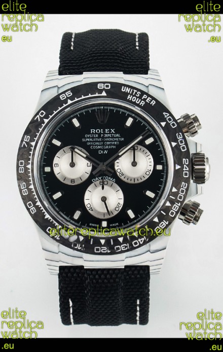 Rolex Daytona Super Clone DiW Irbis V2 Edition Carbon Fiber Watch - Cal.4130 Movement