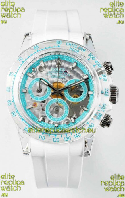 Rolex Daytona AET Remould Abu Dhabi Edition Sapphires Casing 1:1 Swiss Replica Watch 