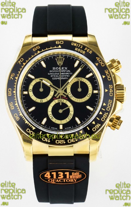Rolex Cosmograph Daytona M126518 Yellow Gold Black Dial Original Cal.4131 Movement