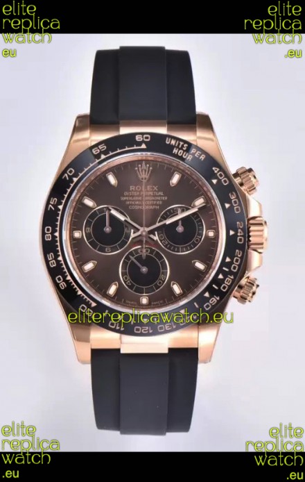 Rolex Cosmograph Daytona M116515 Rose Gold Original Cal.4130 Movement - 904L Steel Watch