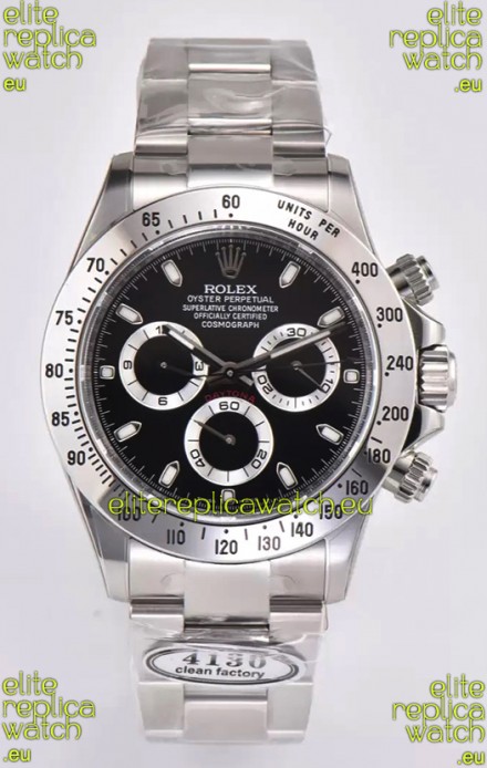 Rolex Cosmograph Daytona M116520-78590 Original Cal.4130 Movement - 904L Steel Watch