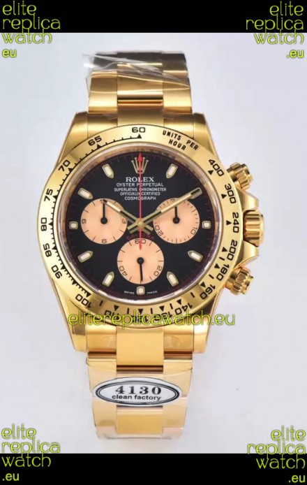 Rolex Cosmograph Daytona M116503-0009 Yellow Gold Two Tone Original Cal.4130 Movement - 904L Steel Watch