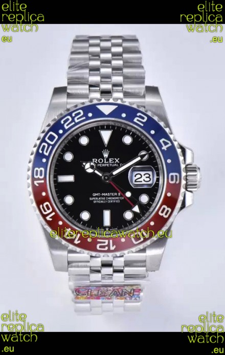 Rolex GMT Masters II m126710BLRO PEPSI Cal.3285 Movement Swiss Replica - Ultimate 904L Steel Watch