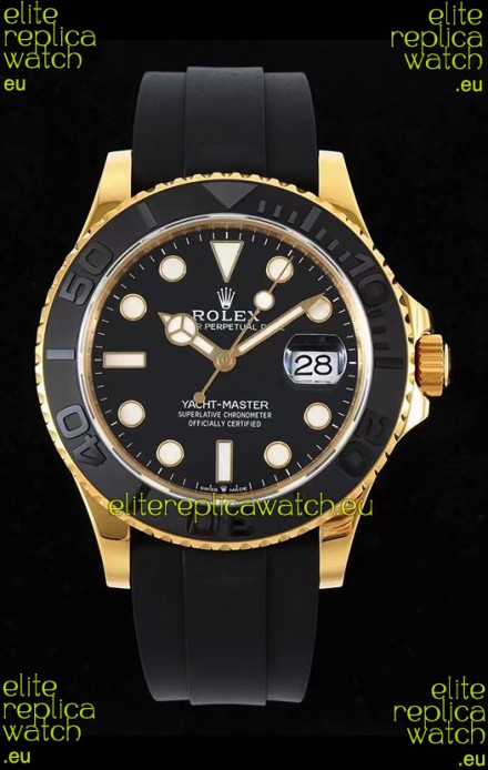 Rolex Yachtmaster 226659 Yellow Gold 42MM Cal.3135 Swiss 1:1 Ultimate 904L Steel Watch