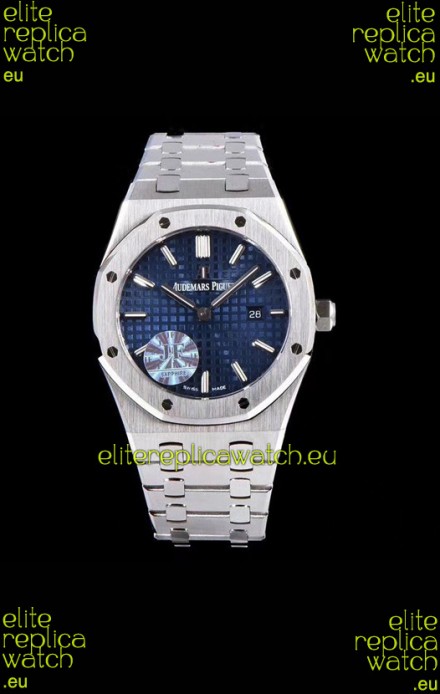 Audemars Piguet Royal Oak Quartz 33MM Swiss Watch Blue Dial - 1:1 Mirror Replica Edition