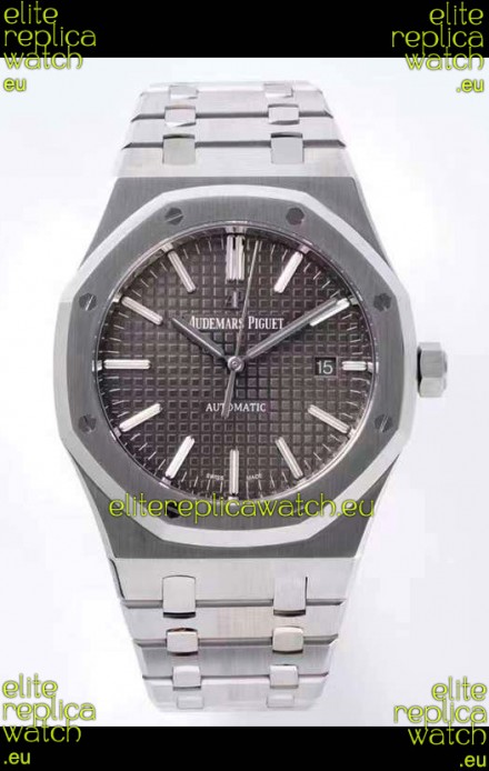 Audemars Piguet Royal Oak 41MM Grey Dial 904L Steel CALIBRE 4302 Movement 1:1 Mirror Replica