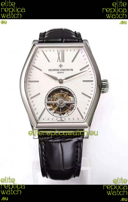 Vacheron Constantin Malte Tourbillon 1:1 Mirror Stainless Steel Swiss Replica White Dial