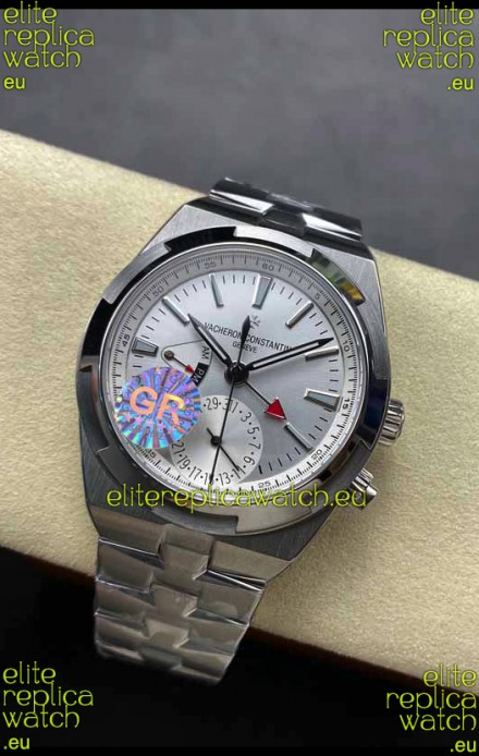 Vacheron Constantin Overseas Dual Time Stainless Steel 1:1 Mirror Swiss Replica Steel Dial