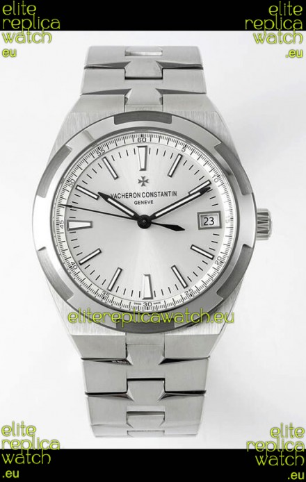Vacheron Constantin Overseas 1:1 Mirror Swiss Replica Watch in Steel Dial 