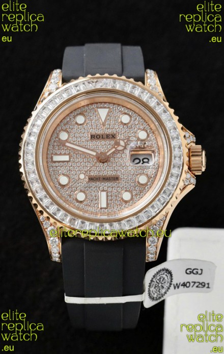 Rolex Yachtmaster 226679TBR Rose Gold 42MM Cal.3135 Swiss 1:1 Ultimate 904L Steel Watch