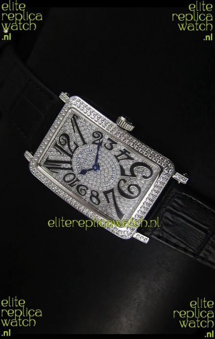 Franck Muller Master of Complications Long Island Ladies Watch in Stainless Steel 