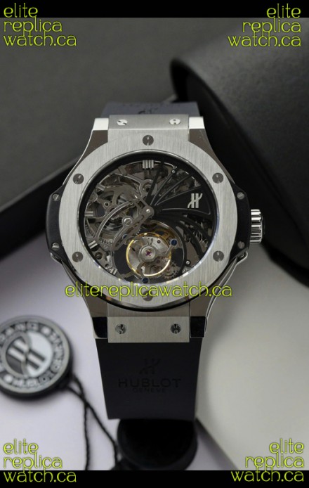 Hublot Classic Fusion Swiss Tourbillon Titanium Super Clone Watch 