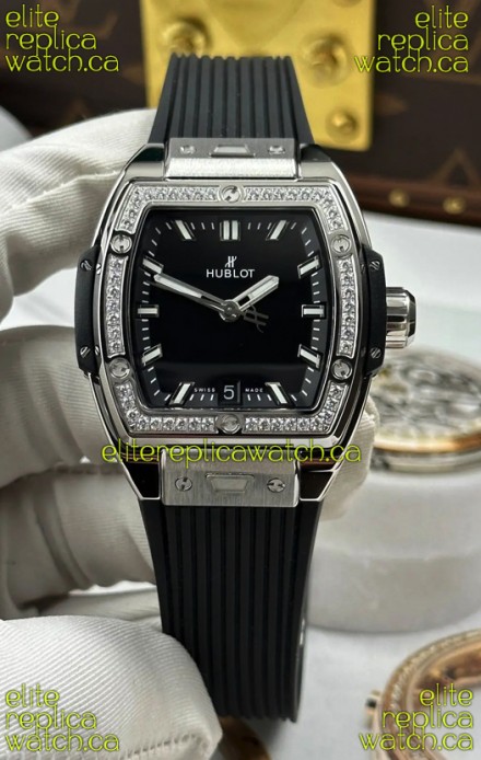 Hublot Spirit of Big Bang Steel Case Black Dial 39MM Super Clone Watch 
