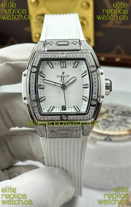 Hublot Spirit of Big Bang Steel Case White Dial 39MM Super Clone Watch 
