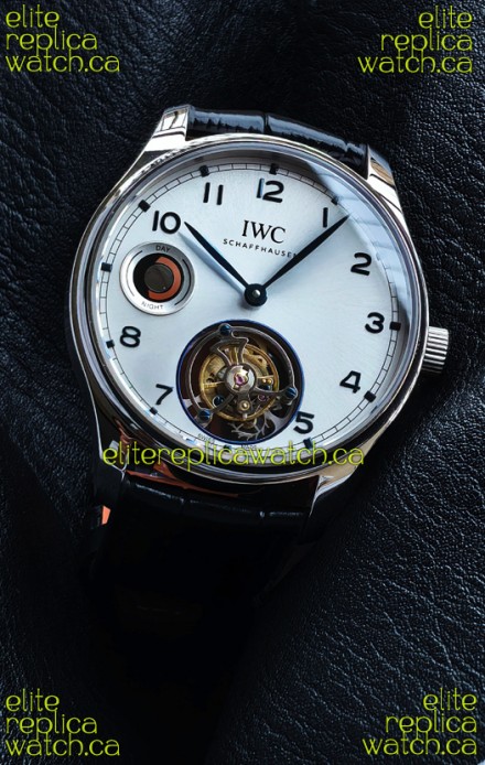 IWC Portuguese Tourbillon Steel Casing and dial Super Clone Watch 