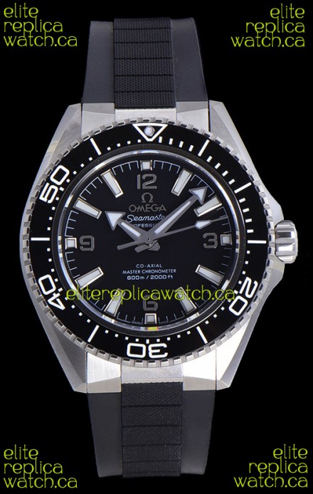 Omega Seamaster Planet Ocean Black Bezel Rubber Strap 42MM Super Clone Watch 