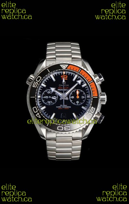 Omega Speedmaster Planet Ocean Black Dial Super Clone Watch 