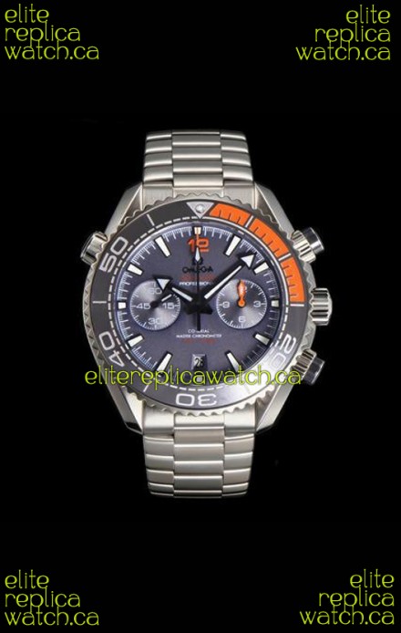 Omega Speedmaster Planet Ocean Grey Dial Super Clone Watch 