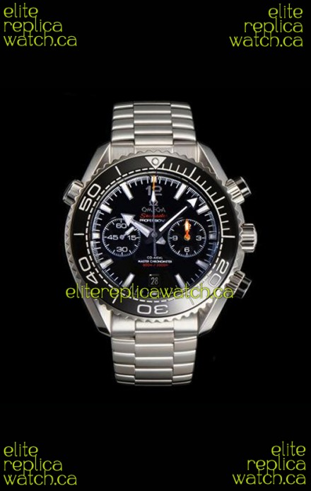 Omega Speedmaster Planet Ocean Black Dial Super Clone Watch 