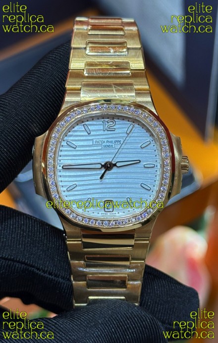 Patek Philippe Nautilus 7118/1200R-010 35MM Tiffany Blue Super Clone Watch 