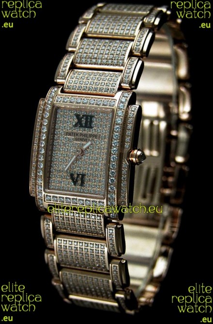 Patek Philippe Twenty Four Rose Gold Ladies Swiss Watch