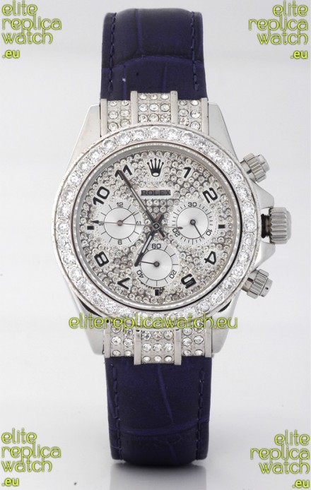 Rolex Daytona Diamonds Japanese Replica Watch