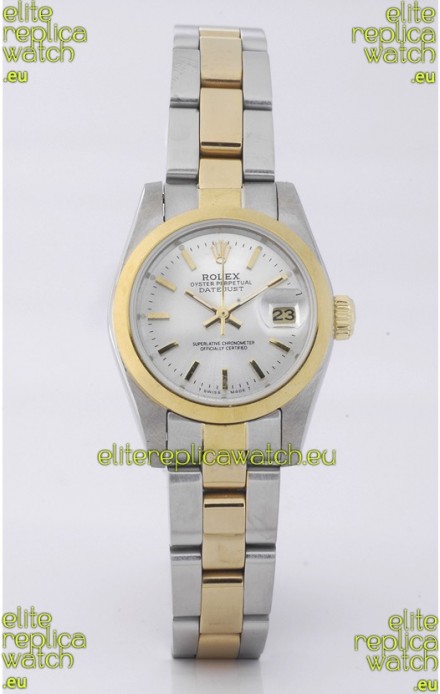 Rolex DateJust - Two Tone Lady Swiss Replica Watch