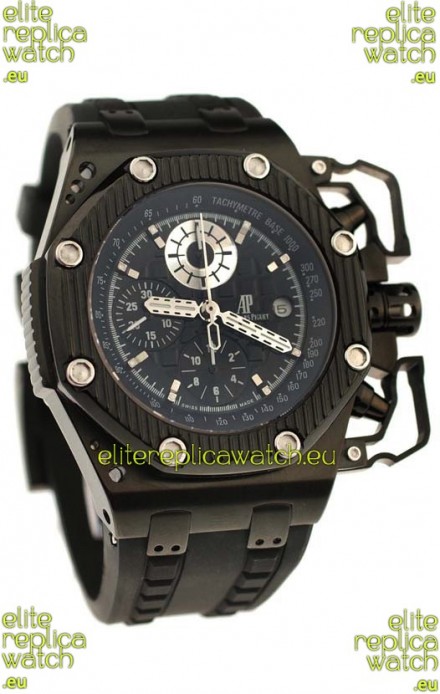 Audemars Piguet Royal Oak Offshore Survivor Swiss Chronograph Watch in Black