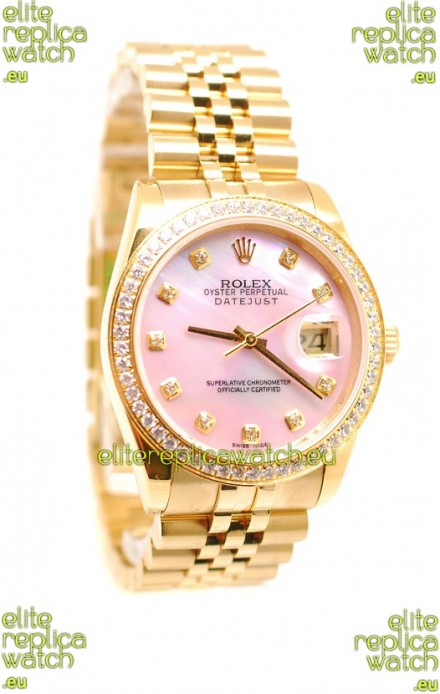 Rolex Datejust 2011 Edition Swiss Replica Gold Watch