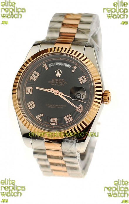 Rolex Day Date Two Tone Japanese Replica Watch