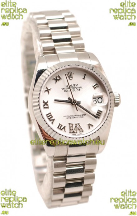 Rolex Oyster Perpetual Datejust Diamonds VI Swiss Replica Watch -36MM