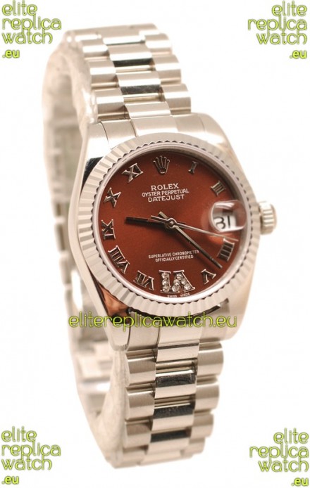 Rolex Oyster Perpetual Datejust Diamonds VI Swiss Replica Watch -36MM