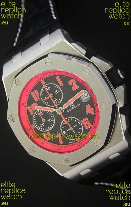 Audemars Piguet Royal Oak Offshore Volcano Swiss Watch - Secs hand 12 O Clock