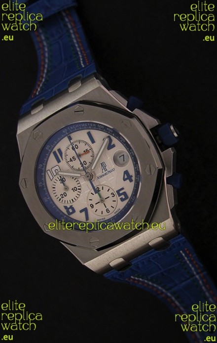 Audemars Piguet Royal Oak Offshore Sachin Tendulkar Swiss Watch - Secs hand at 12 O Clock