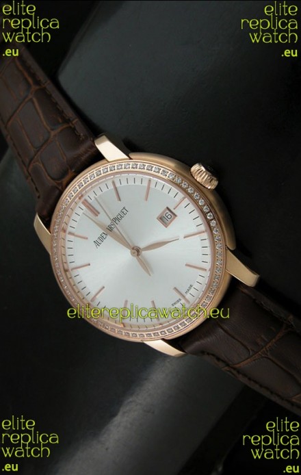 Audemars Piguet Jules Classic Swiss Automatic Pink Gold Watch