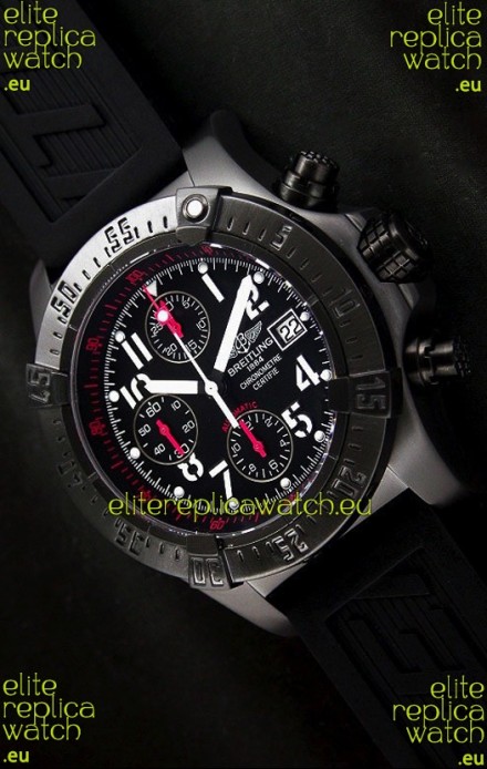 Breitling Super Avenger Swiss Replica Watch - Ultimate Mirror Replica - 48MM
