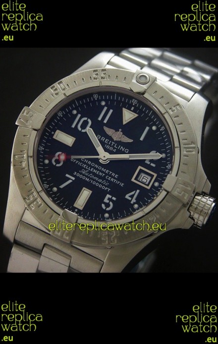 Breitling Avenger Seawolf Swiss Replica Watch in Black Dial