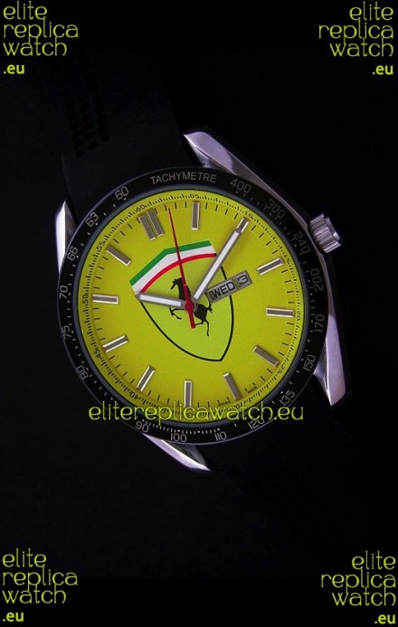 Ferrari Watches in Yellow Dial