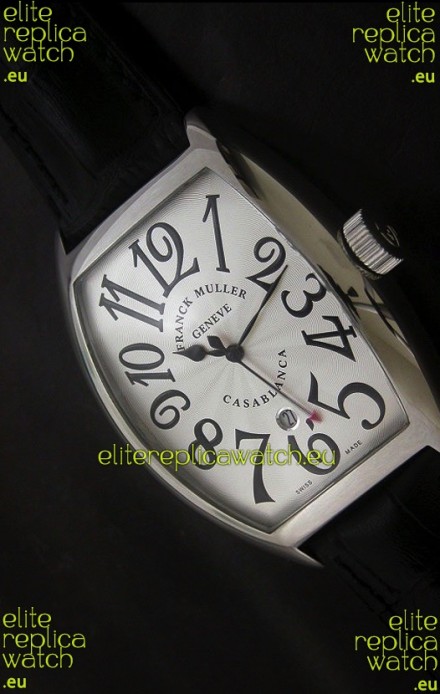 Franck Muller Casa Blanca Japanese Replica Watch in White Dial