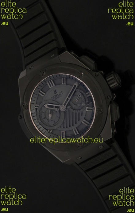 Hublot Big Bang King Power All Black Swiss Watch Ceramic Case