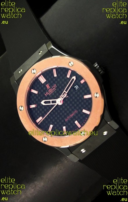 Hublot Big Bang Classic Fusion Swiss Watch Black Carbon Dial