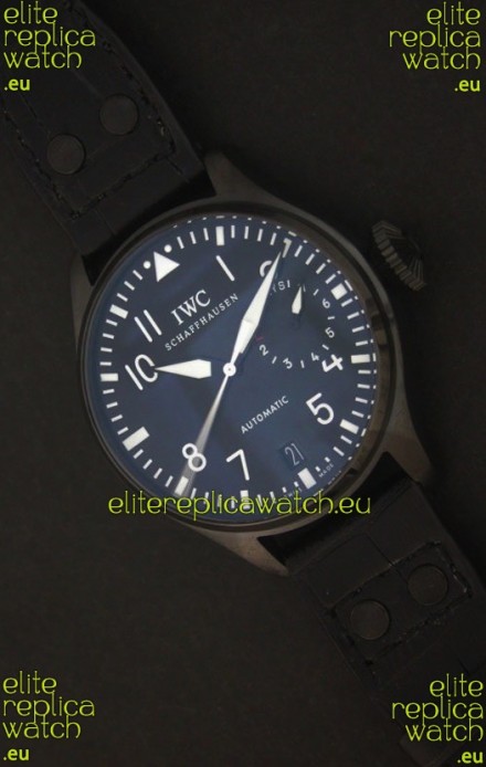 IWC Tournenu one Out of 50 Swiss Replica Watch in Black PVD Casing