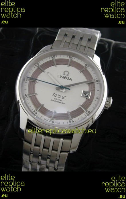 Omega De Ville Hour Vision Watch in Stainless Steel