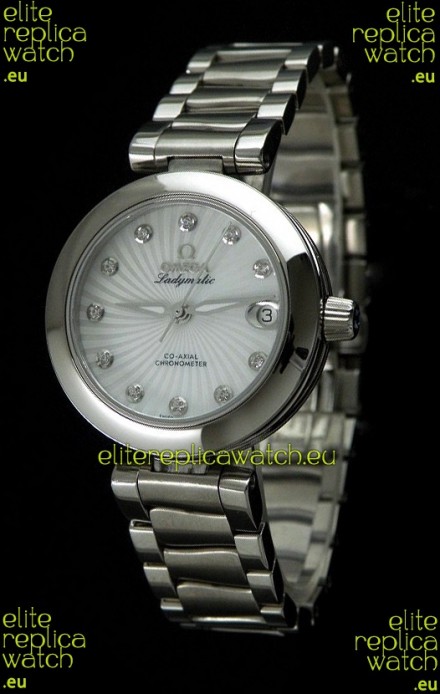Omega Deville Ladymatic Chronometer Swiss Automatic Watch - 1:1 Mirror Replica 