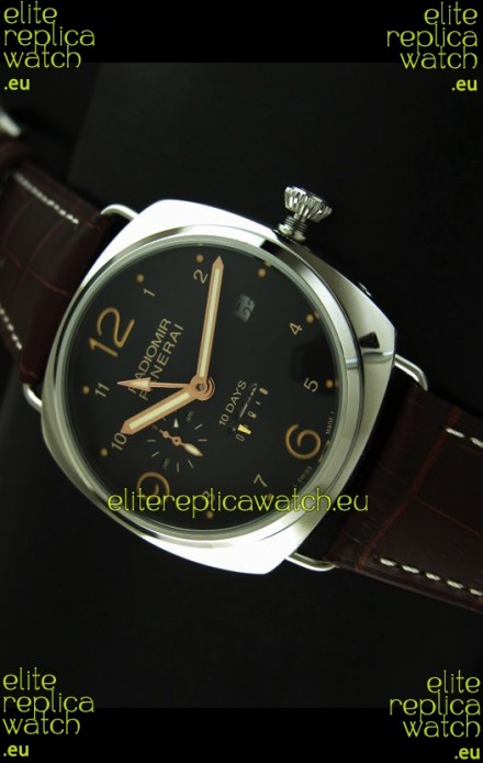 Panerai Radiomir PAM497 10 Days Japanese Replica Watch in Steel Case