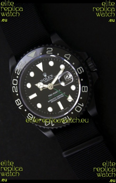 Rolex Pro-Hunter GMT Master II Swiss Replica Ceramic Watch